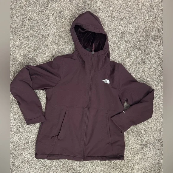 The North Face Full Zip Plush Winter Hoodie Purple, L - Picture 1 of 6